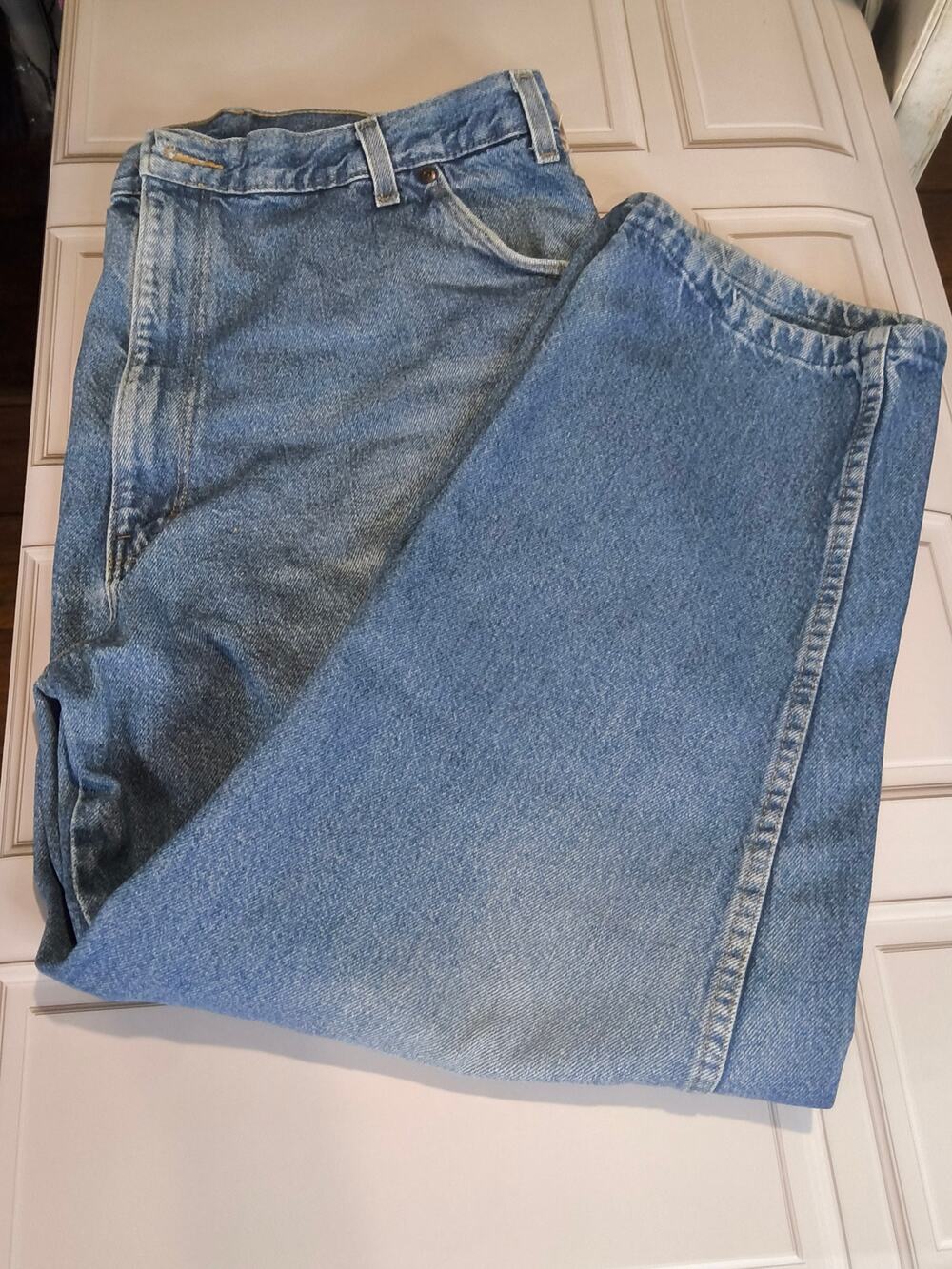 G&K Services Team Wear Men's Straight Leg Denim Work Jeans